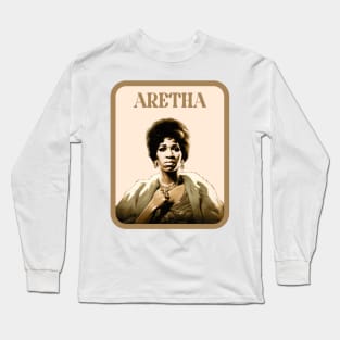 Aretha Franklin Long Sleeve T-Shirt